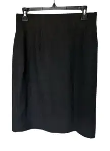 Vintage Jones New York Women's Gray Wool Skirt Size 12P