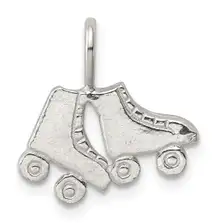 Sterling Silver Roller Skates Charm