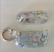 Plum Pretty Sugar Floral Keychain Case AirPod case