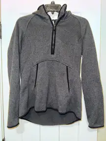 Lululemon Pullover 3/4 Zip with Hood Size 6