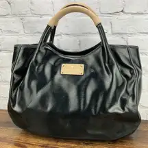 Kate Spade Black Fulton Street Treesh Handbag