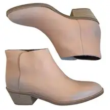 Like New Garnet Hill Leather Adelle Ankle Boots Size 8.5