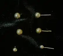 925 Sterling Silver Ball Stud Earrings Set, Various Sizes, Classic Silver Studs