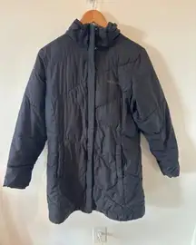 Columbia Parka Fur Trimmed Hood Size Medium