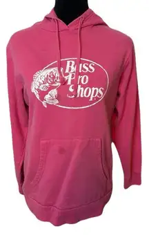 (Bass Pro Shops) Pink Sweatshirt: Size Small