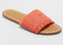 Luciana Woven Slide Sandals