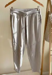 Joy Lab Moto Jogger Sweatpants in Taupe - S