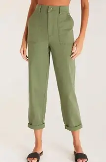 Z Supply  - Zoe Pant Olive Twill Small