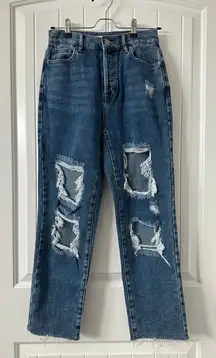 PacSun High Rise Straight Blue Jeans Size‎ 25