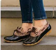 Sperry Top Sider Women's Saltwater 1-Eye Waterproof Rain Duck Sherpa Lined Boots