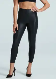 Commando 7/8‎ Faux Leather Leggings with Perfect Control Black M