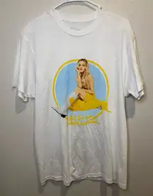 Kelsea Ballerina shirt womens‎ white shirt sleeve country music hip hop Size M