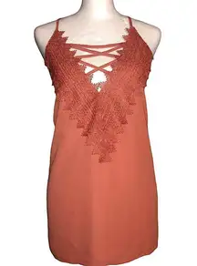 Nine Britton stitch fix top it’s like a coral orange color size XXL NWT