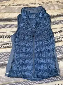 Tangerine Blue Down Vest Size Large‎