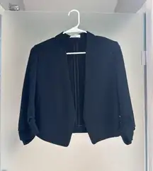 Babaton Aritzia Cropped Black Blazer