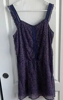 Old Navy Blue Sleeveless Scoop Neck Mini Sundress