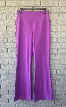 Lululemon Flare Super High Rise Leggings Purple Size 10 Moonlight Magenta
