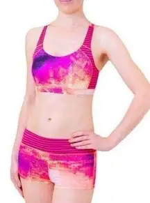 Womens Danskin Now Zen Double Criss Cross Back Sports Bra - Sz 38C