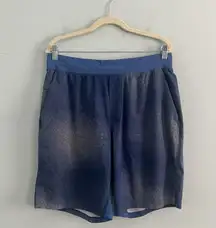 Lululemon T.H.E. Shorts Linerless 9” Ocean Spray Ice Grey Admiral Blue