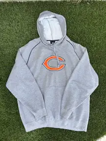 Chicago Bears Classic NFL Apparel Gray Pullover Sweatshirt 