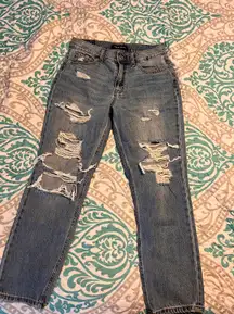 Ripped “Mom” Jeans