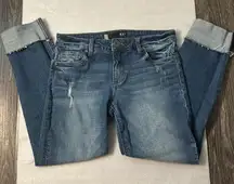 Kut from the Kloth Catherine Mid Rise Boyfriend Jean 2 Costal Cowgirl Casual