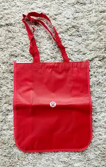 lululemon athletica Red Tote Bag
