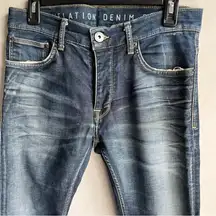 Revelation Jeans Skinny Jimmy Sweat Blue Size 31 x 32