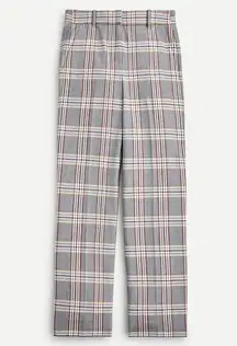 J. Crew High Rise Peyton Pants‎ Plaid 10 Cropped 25.5” Inseam