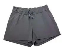 LULULEMON Black On The Fly Woven Shorts