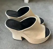 Espadrille Platform Wedge Heels