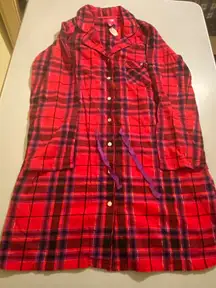 Victorias Secret Plaid Longsleeve Pajama, NWT, Never Worn, Size M