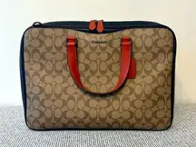 Coach slim briefcase! Brand new and never been used!