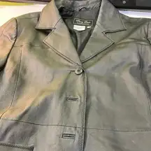 Terry Lewis classic luxuries   Leather Jacket L
