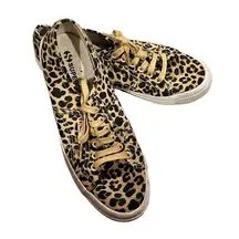 Superga  FANTASY ANIMAL PRINT LEOPARD CHEETAH SNEAKERS 8