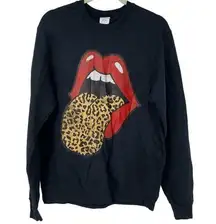 PORT & COMPANY MOUTH WITH CHEETAH TONGUE GRAPHIC MEDIUM