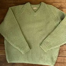 Vintage British Jaeger chunky knit wool women’s sweater