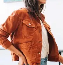 Free People  Corduroy Fall Jacket Size Small