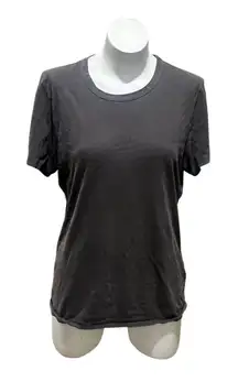 Madewell Women's Dark Gray Crew Neck Short Sleeve T-Shirt Size S