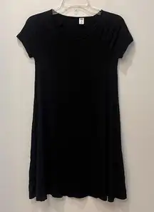 Old Navy  black Boutique tshirt dress size XS