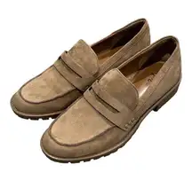 Style & Co Women's Olivviaa Loafer Shoes Flats Taupe, US 6 M New Tan Brown