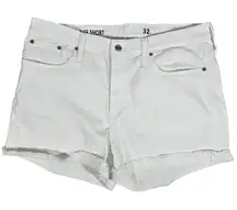 J.‎ Crew Denim short in white 32 NWT