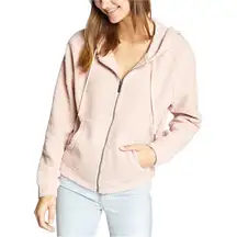 Sanctuary After Party Pink Full Zip Hoodie Sweatshirt Women's Size X-Large XL