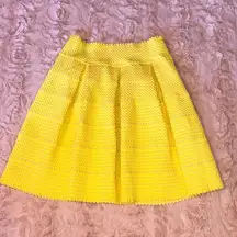 Yellow size 1 skirt