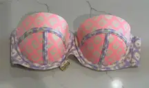 VS strapless SZ 34 D AZTEC PRINT