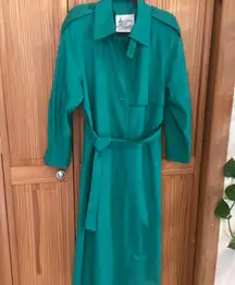 Woman 10 Reg Trench Coat Green