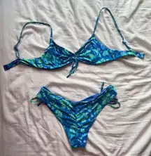 Electric Beach Bikini Set