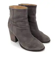 RAG & BONE Ashby Ankle High Boot Suede Grey 37.5