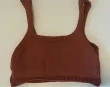 White Fox Cropped Top and Mini Skirt Set Top Size Medium, Skirt Size Small