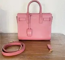 Pre Owned YSL Sac de Jour size Nano color pink